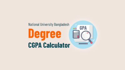 NU Degree CGPA Calculator